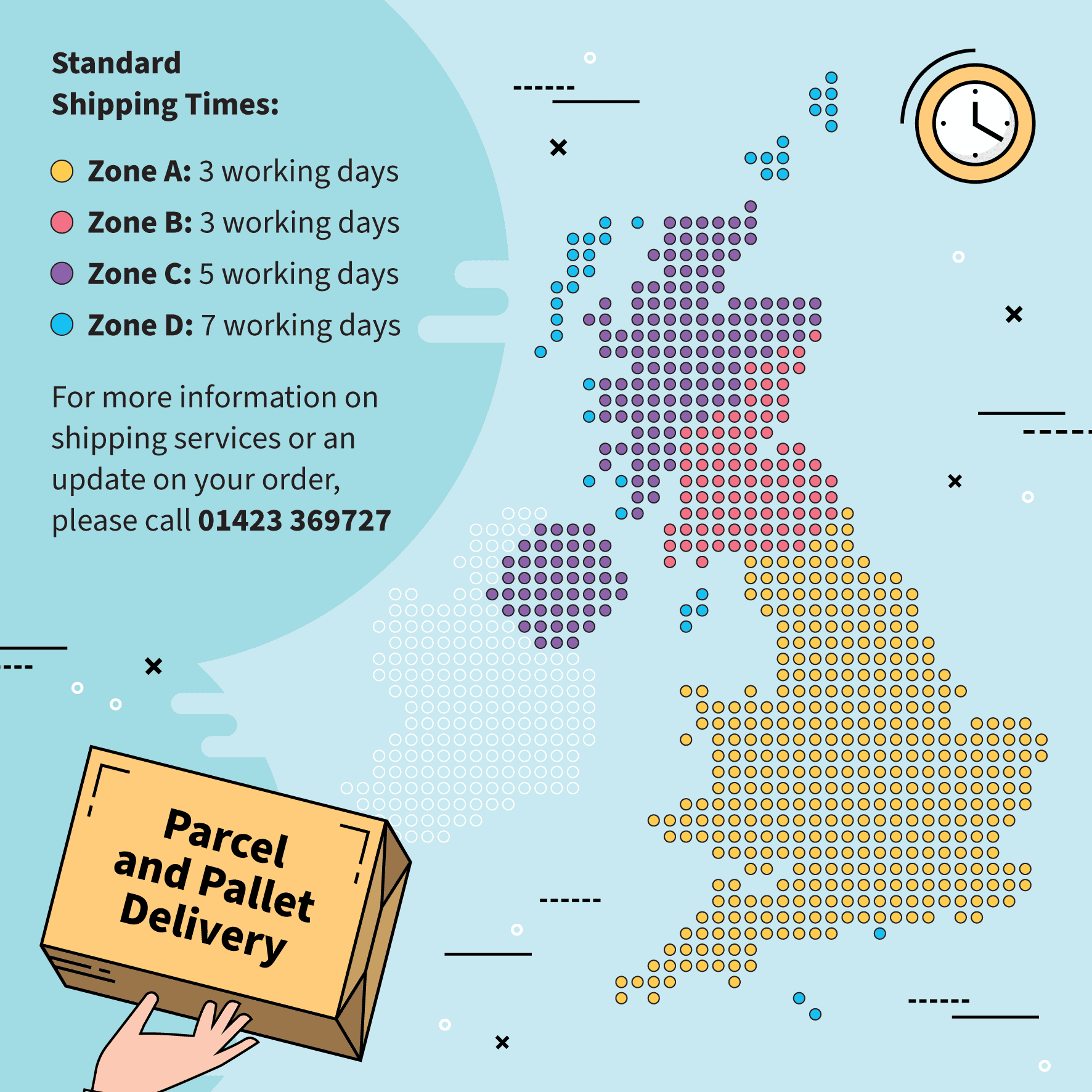 Delivery Zone Map